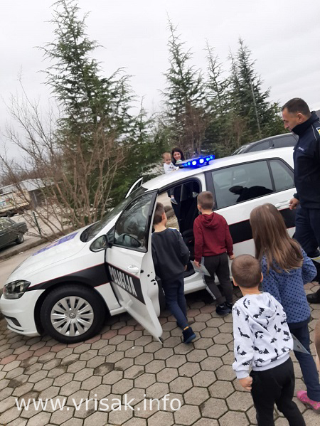 Širokobriješki policajci educirali najmlađe u DV ”Mali Hrast”