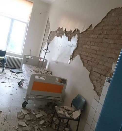 Zagreb/Potresne slike iz bolnica: Šok na Rebru, oštećena i Petrova