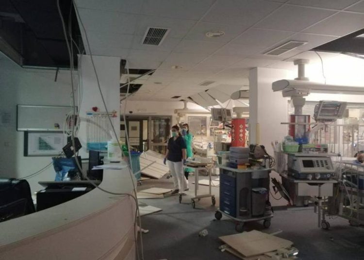 Zagreb/Potresne slike iz bolnica: Šok na Rebru, oštećena i Petrova