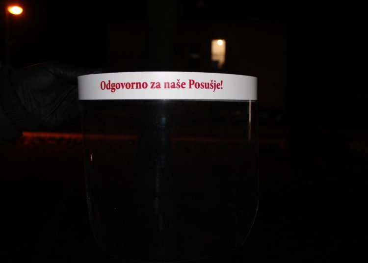 Načelnik Bago uručio 100 zaštitnih vizira Domu zdravlja Posušje