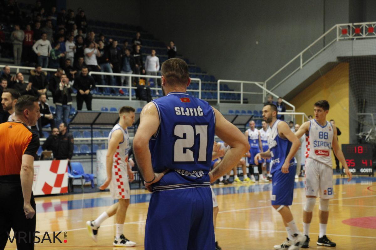 Široki porazom propustio osigurati play off ABA 2 lige