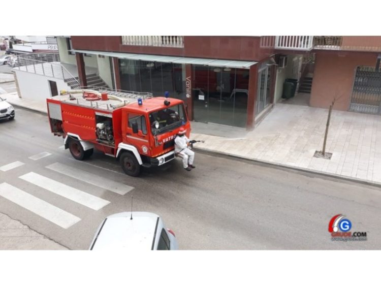 Grude: Vatrogasci nastavljaju dezinficirati ulice