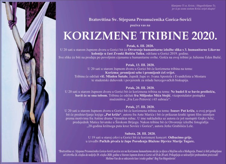 Bratovština Sv. Stjepana Prvomučenika iz Gorice-Sovići organizira događaj „Humanitarna prodaja slika“