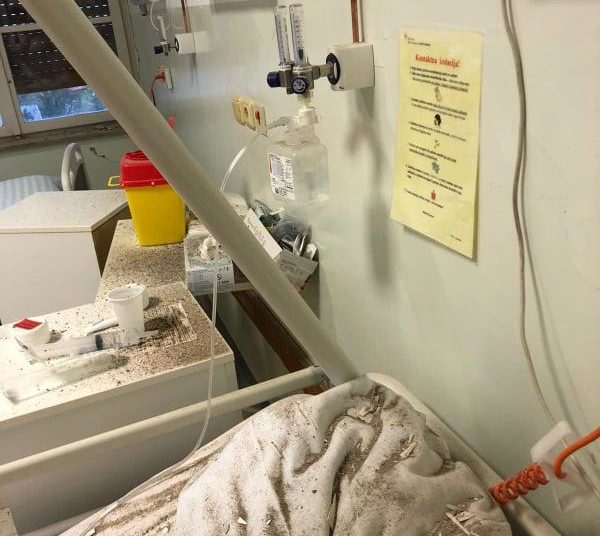 Zagreb/Potresne slike iz bolnica: Šok na Rebru, oštećena i Petrova