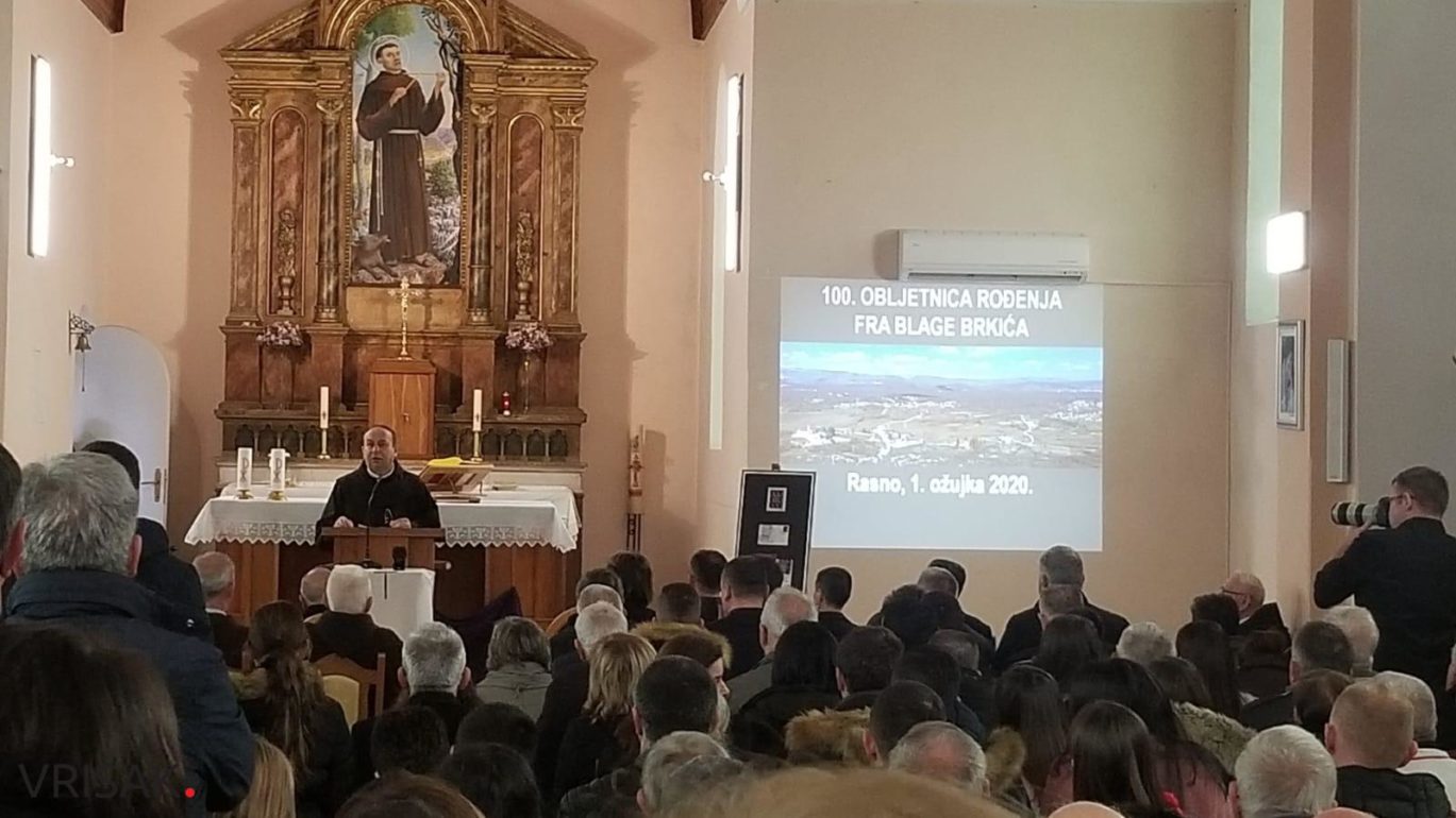 U Rasnu obilježena stota obljetnica rođenja fra Blage Brkića