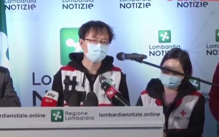 Potpredsjednik kineskog Crvenog križa oštro po Talijanima: ‘Razmišljate li vi uopće? Odmah zaustavite sve aktivnosti’