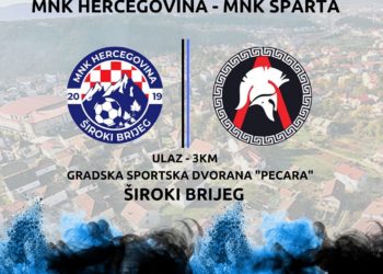 U nedjelju MNK Hercegovina dočekuje MNK Spartu
