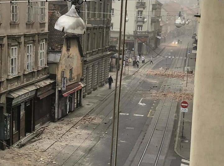 Dva snažna potresa jutros pogodila Zagreb
