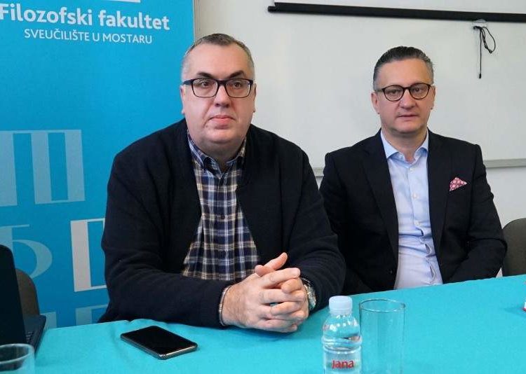Sportski novinar Sabahudin Topalbećirević održao predavanje na Sveučilištu u Mostaru