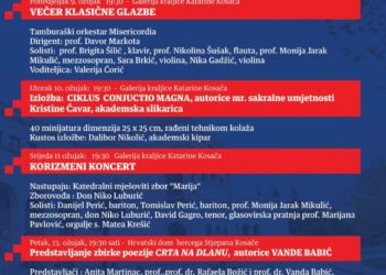 Napretkov tjedan kulture u Mostaru – Pogledajte program