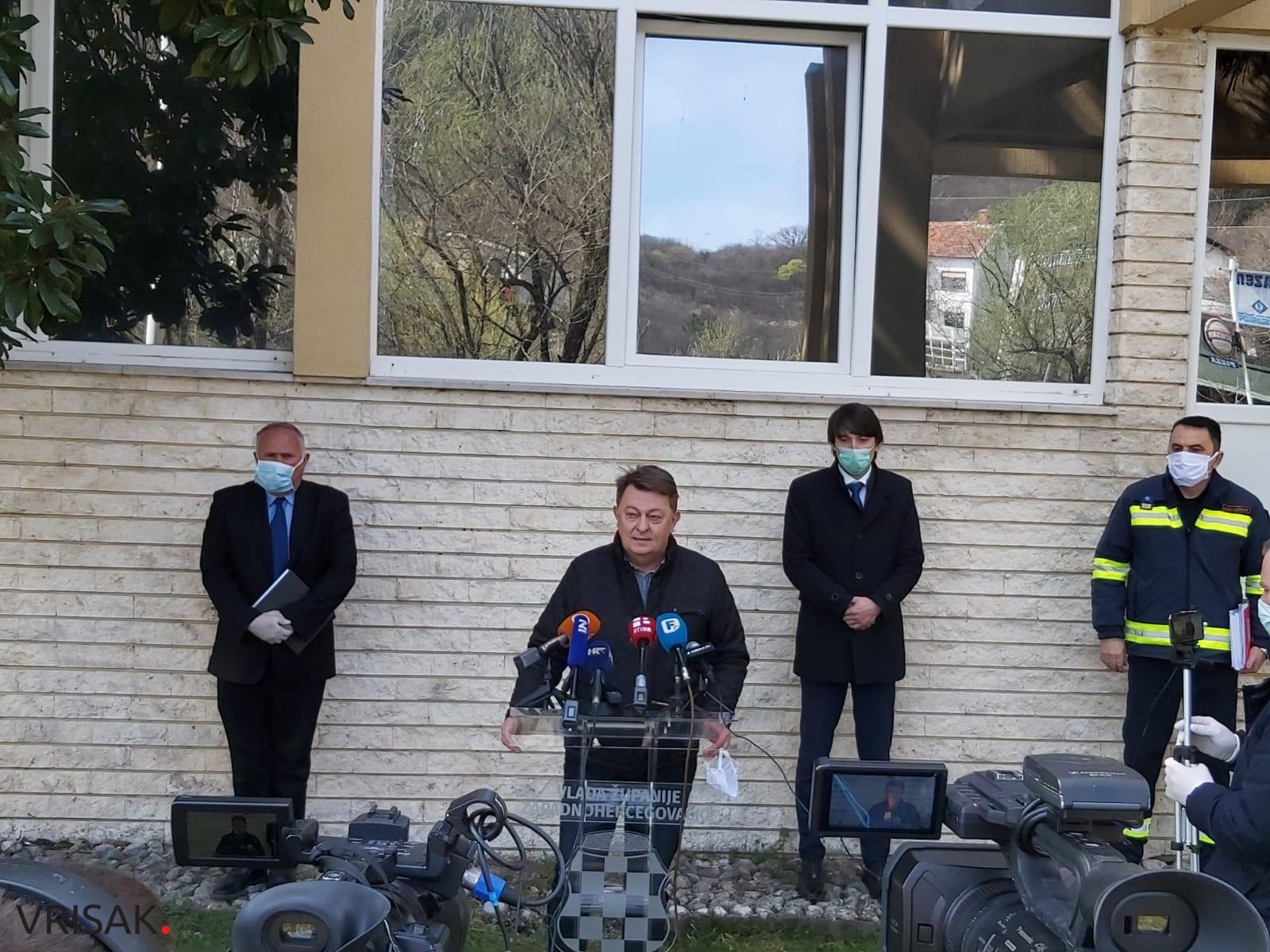 Ćosić, Pejić i dr. Vasilj javnost upoznali sa situacijom vezanom za koronavirus u ŽZH