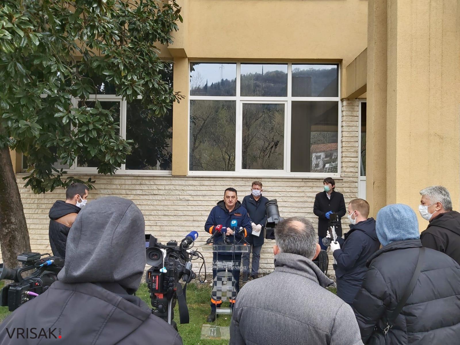 Nove zapovijedi Stožera za civilnu zaštitu i osiguravanje prostora za smještaj zaraženih u ŽZH