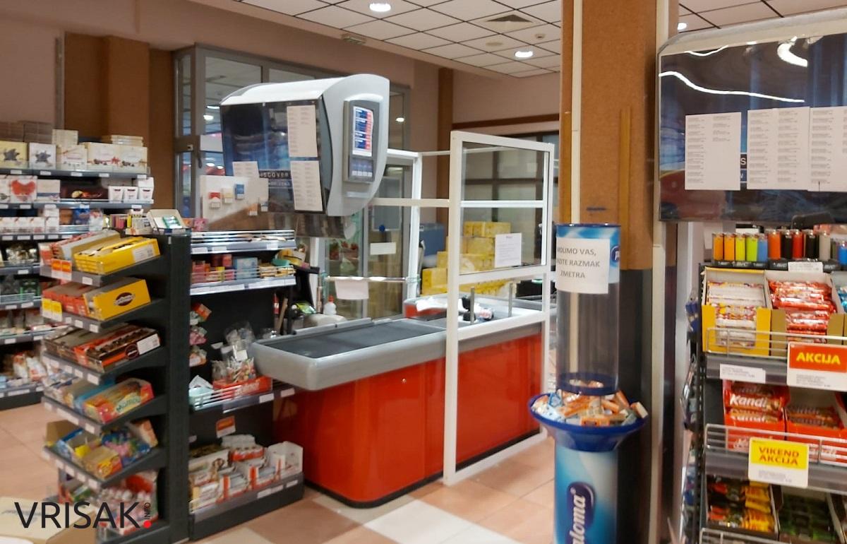 Pozitivan primjer: Prodajni centar Mepas uveo zaštitnu pregradu za svoje blagajnice