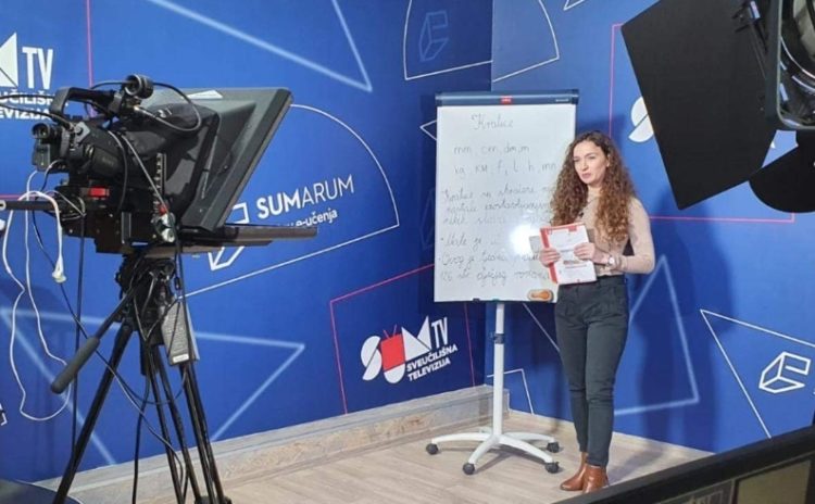 Na Sveučilištu u Mostaru počelo snimanje emisija za niže razrede osnovne škole