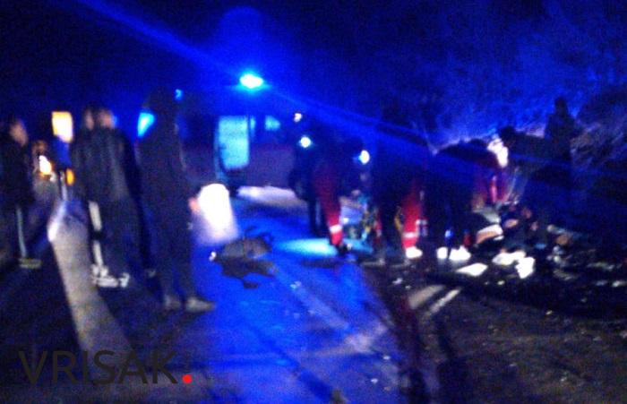 Teška prometna nesreća u Grudama, više vozila Hitne pomoći na terenu