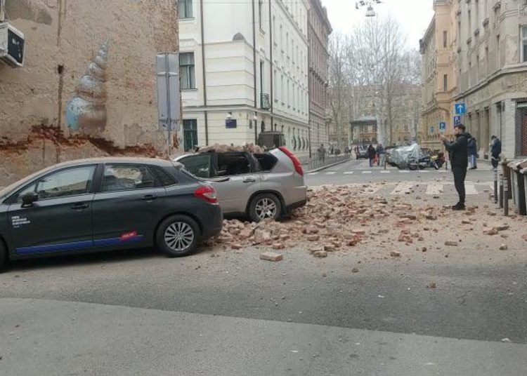 Dva snažna potresa jutros pogodila Zagreb