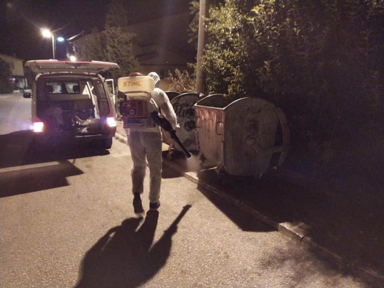 Dom zdravlja Mostar večeras počinje vršiti dezinfekciju javnih površina