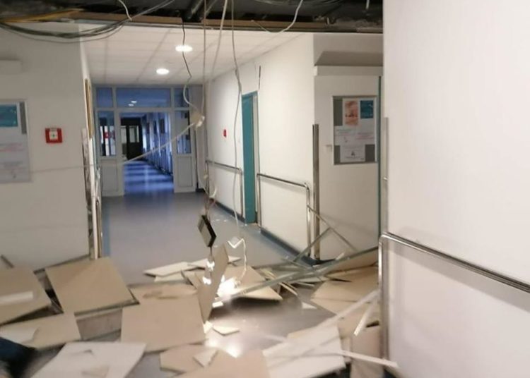 Zagreb/Potresne slike iz bolnica: Šok na Rebru, oštećena i Petrova