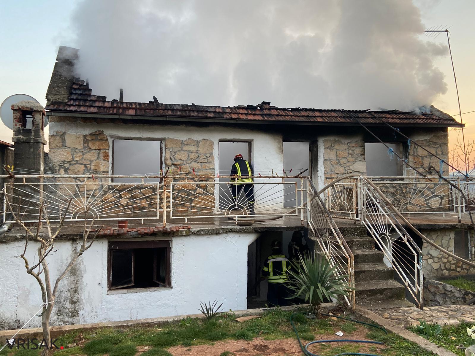 U Ljubuškom izgorila kuća