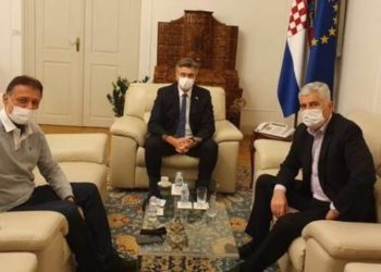 Čović s Plenkovićem i Jandrokovićem o aktualnim temama