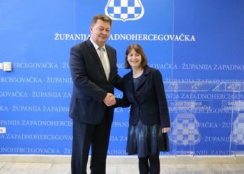Šefica Misije OSCE-a u BiH u posjeti Županiji Zapadnohercegovačkoj