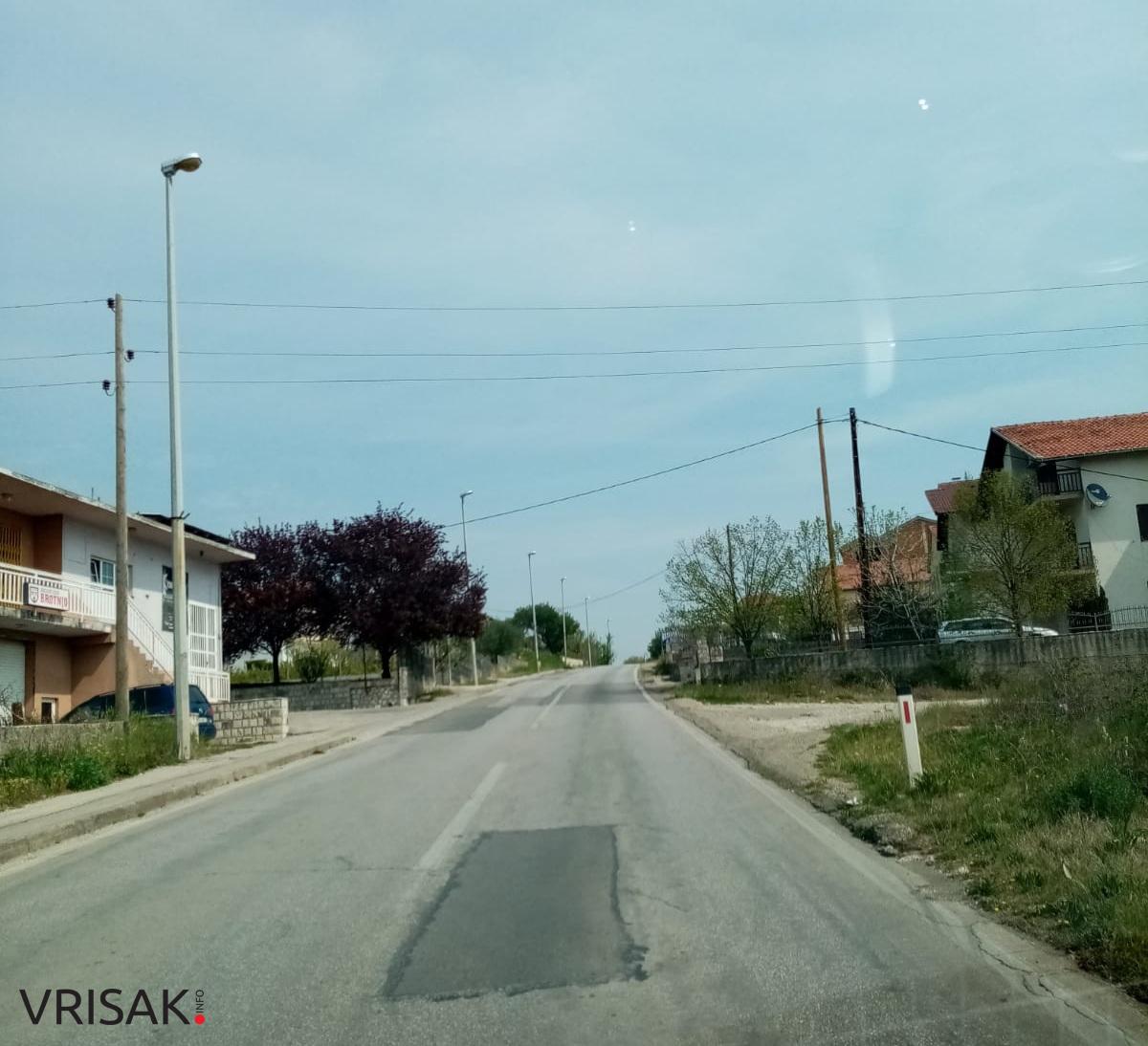 Ulice Čitluka prazne na Uskrsni ponedjeljak