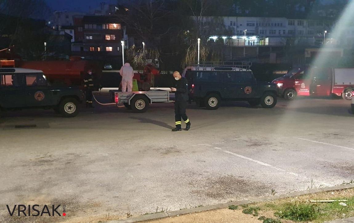 FUCZ pomaže u dezinfekciji javnih površina u Širokom Brijegu