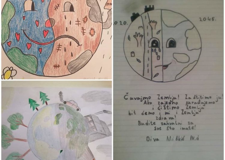 Ljubuški: Učenici Osnovne škole Marka Marulića obilježili Dan planeta Zemlje