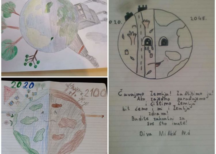 Ljubuški: Učenici Osnovne škole Marka Marulića obilježili Dan planeta Zemlje