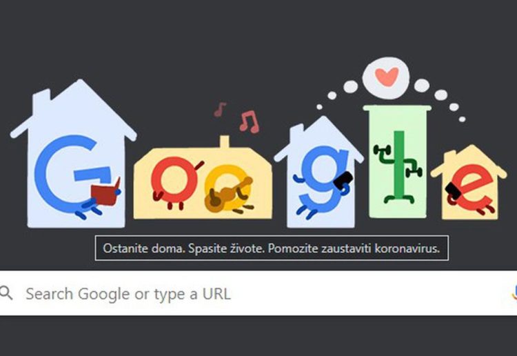 Google svojim crtežima daje potporu borbi protiv koronavirusa