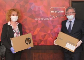 HT ERONET donirao laptope školi za djecu s posebnim potrebama