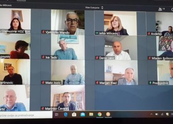 Online sastanak Čovića i dužnosnika HDZ-a BiH s federalne razine
