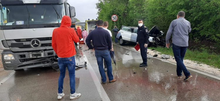 Široki Brijeg: Teža prometna nesreća na Visokoj glavici