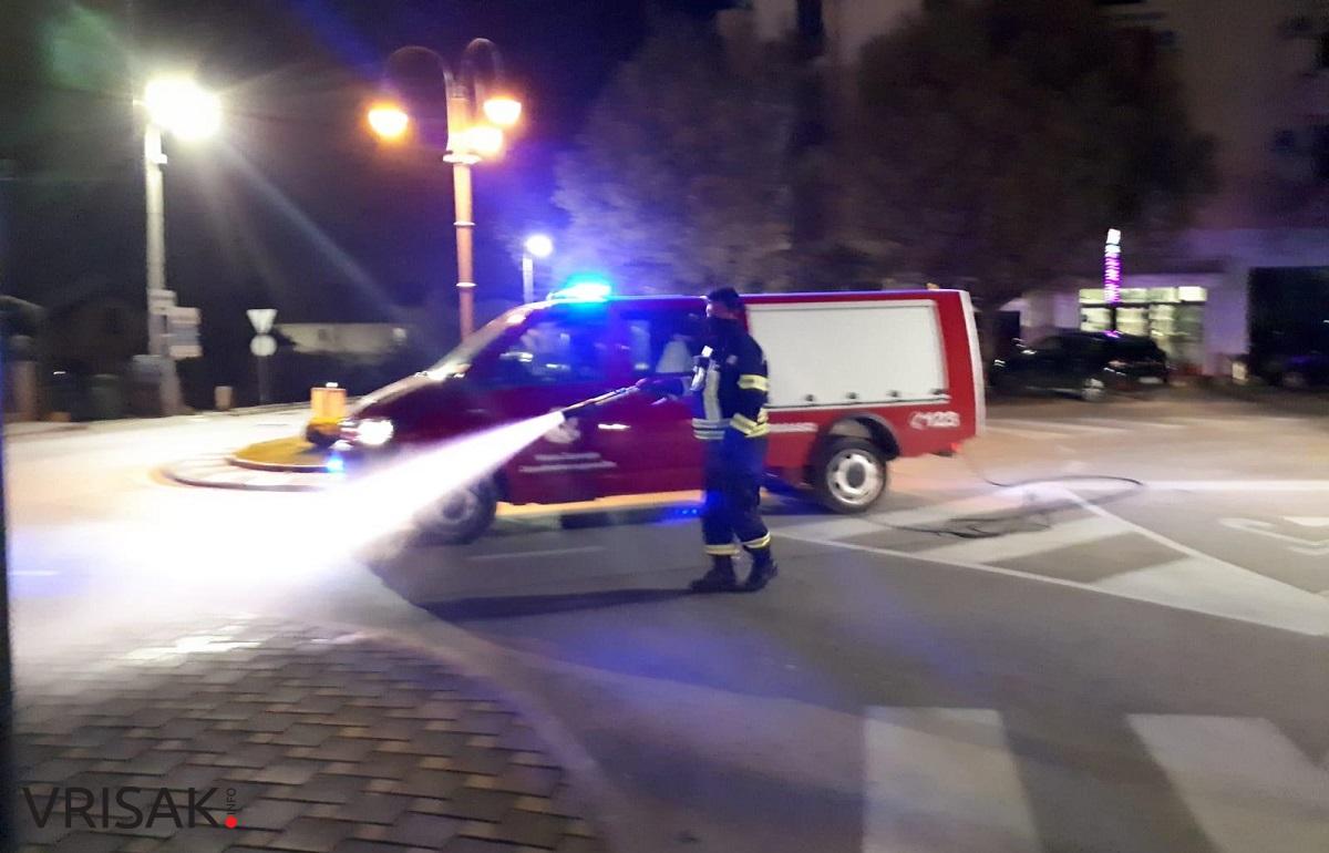 U Ljubuškom izvršena dezinfekcija i ispiranje ulica i središnjeg gradskog područja