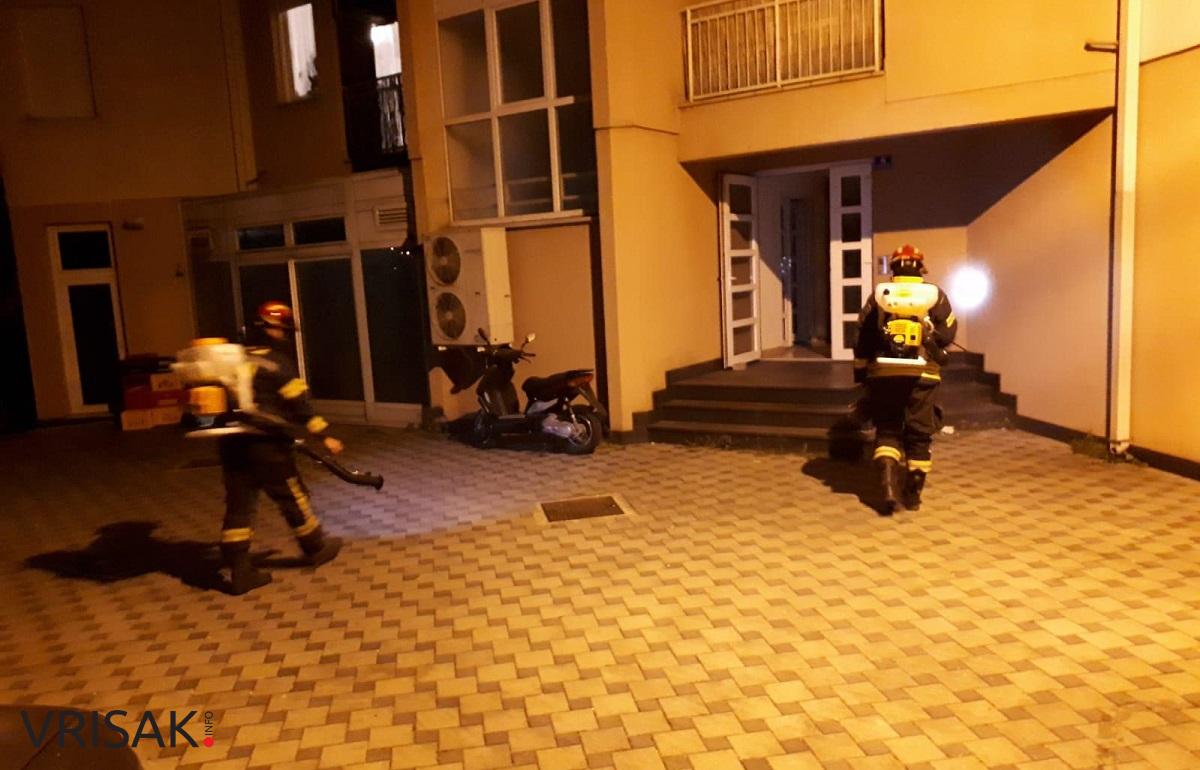U Ljubuškom izvršena dezinfekcija i ispiranje ulica i središnjeg gradskog područja
