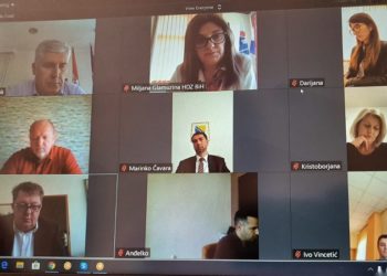 Zaključci online sjednice užeg Predsjedništva HDZ-a BiH