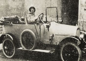 7. travnja 1914., Alma pl. Balley, prva hrvatska vozačica, položila vozački ispit