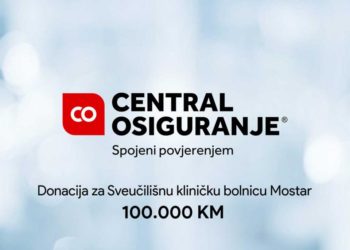 Central osiguranje doniralo 100.000 KM SKB-u Mostar
