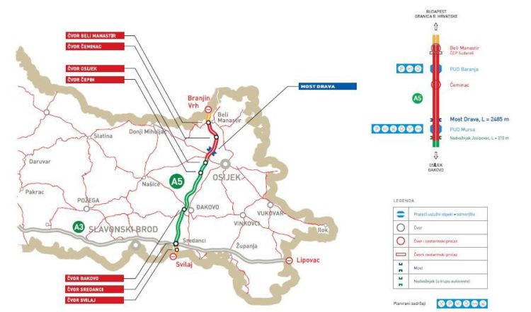 Potpisan ugovor o nastavku izgradnje autoceste A5 na 5C koridoru u Hrvatskoj