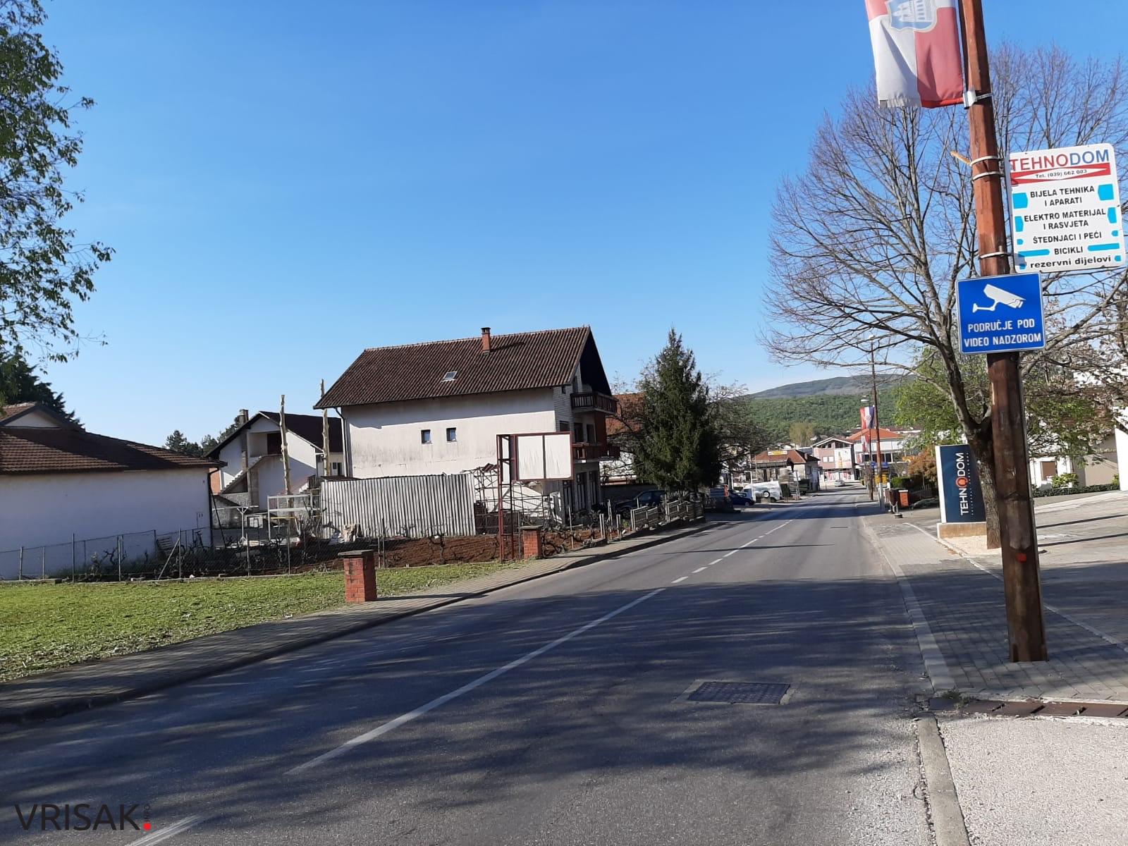 Grudske ulice prazne, mještani poštuju mjere koje se izdaju u svrhu zaštite od koronavirusa