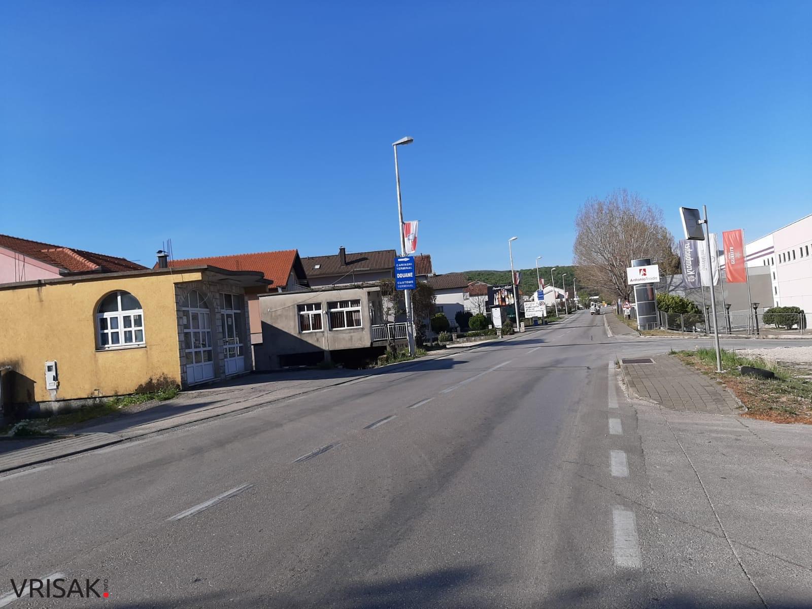 Grudske ulice prazne, mještani poštuju mjere koje se izdaju u svrhu zaštite od koronavirusa