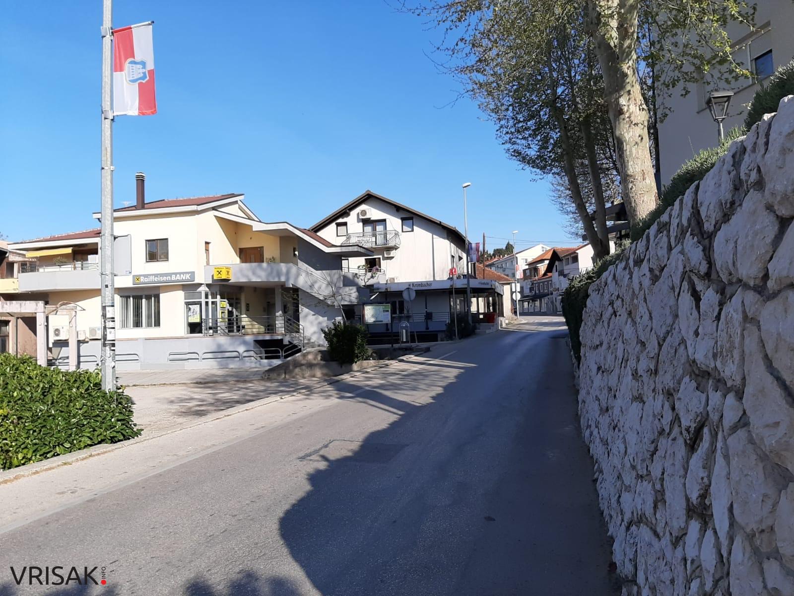 Grudske ulice prazne, mještani poštuju mjere koje se izdaju u svrhu zaštite od koronavirusa