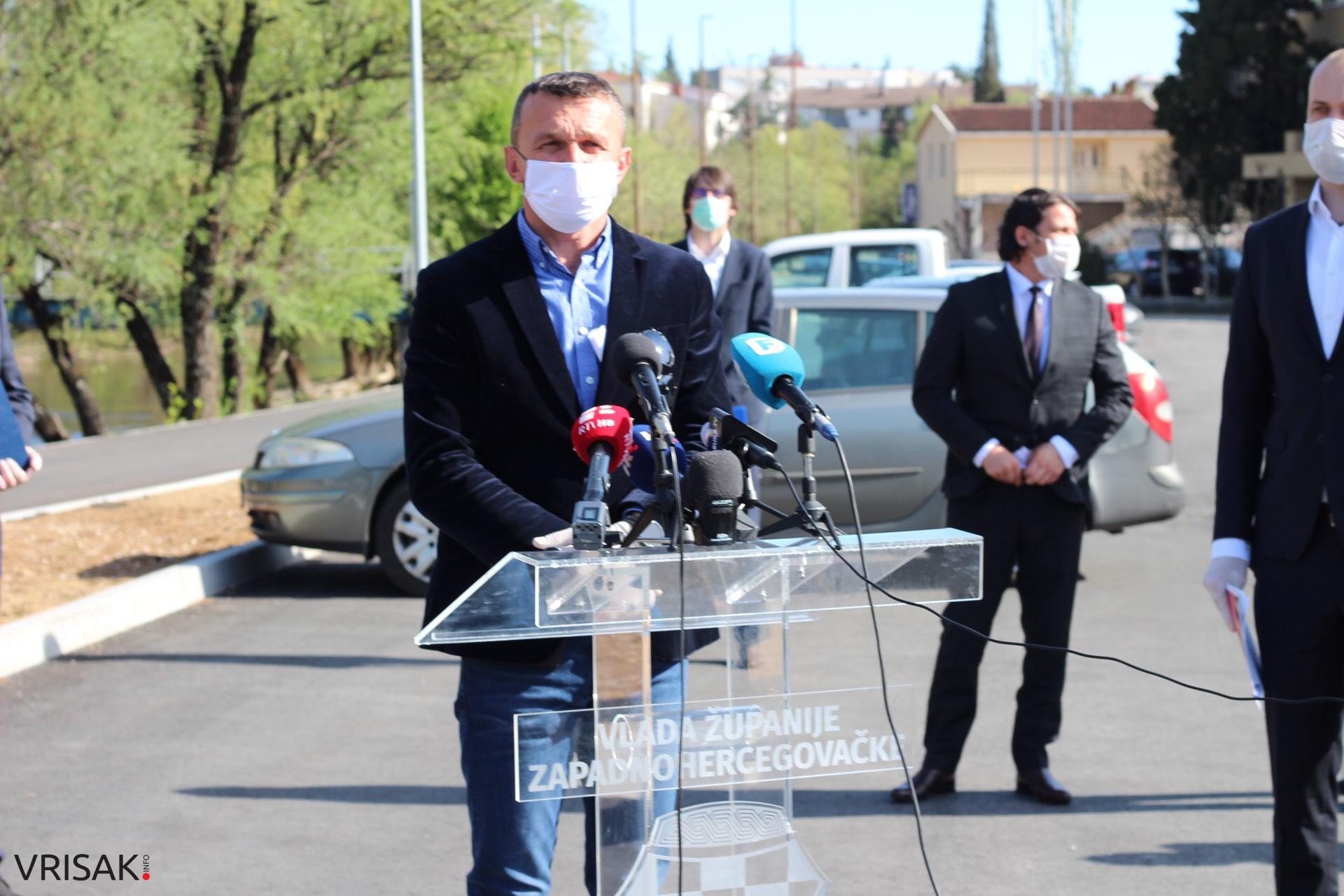 Pejić: Nadamo se da ćemo sutra imati prve osobe na području ŽZH koje su izliječene