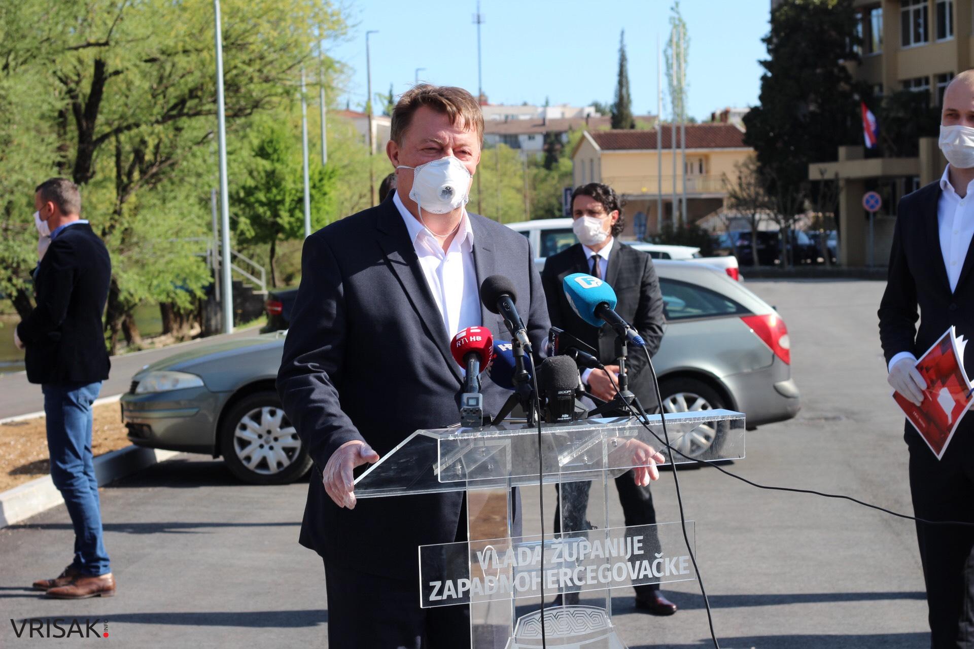 Pejić: Nadamo se da ćemo sutra imati prve osobe na području ŽZH koje su izliječene