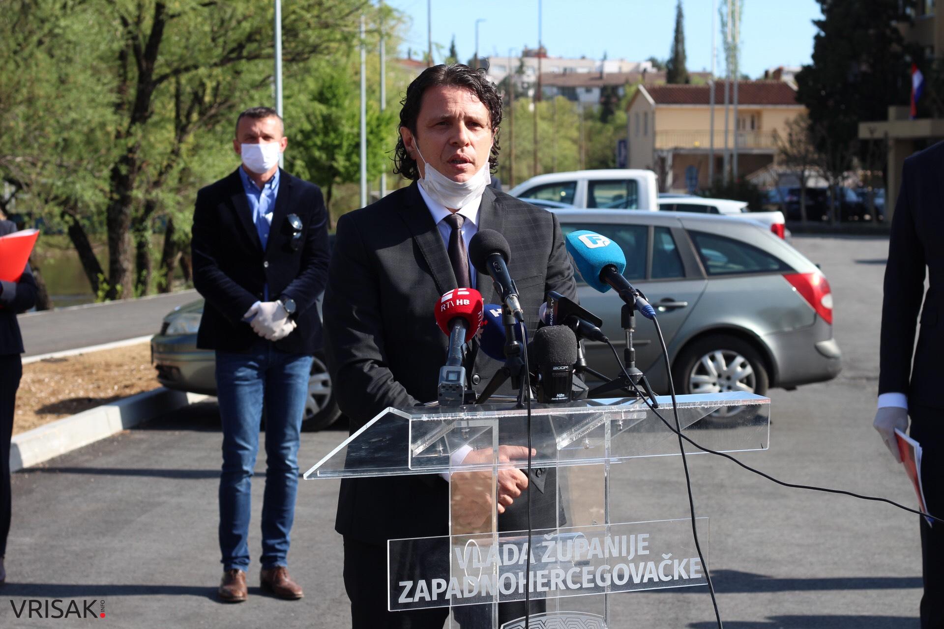 Pejić: Nadamo se da ćemo sutra imati prve osobe na području ŽZH koje su izliječene