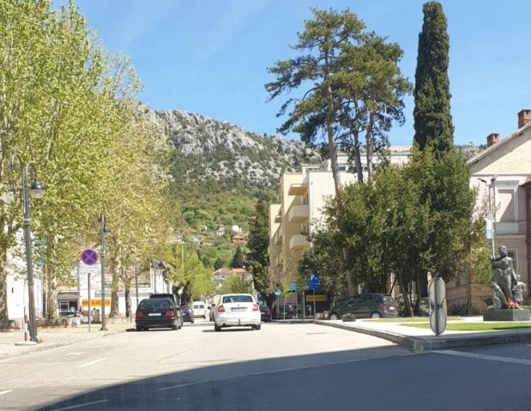 Ulice Ljubuškog za vrijeme koronavirusa