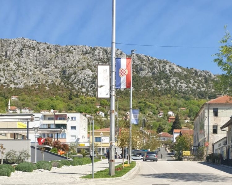 Ulice Ljubuškog za vrijeme koronavirusa