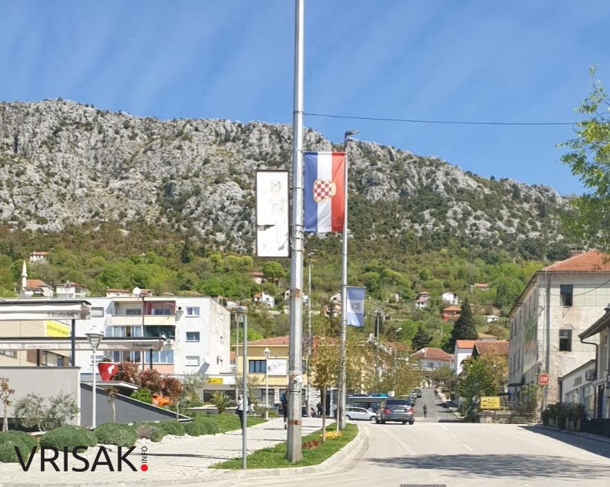 Ulice Ljubuškog za vrijeme koronavirusa