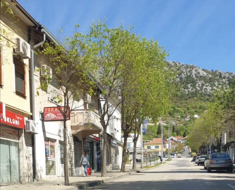 Ulice Ljubuškog za vrijeme koronavirusa