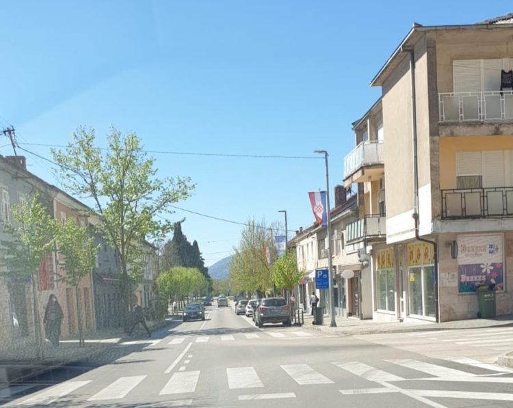 Ulice Ljubuškog za vrijeme koronavirusa